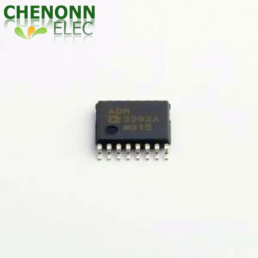 10PCS/LOT ADM3202ARUZ-REEL (Drivers, Receivers, Transceivers)