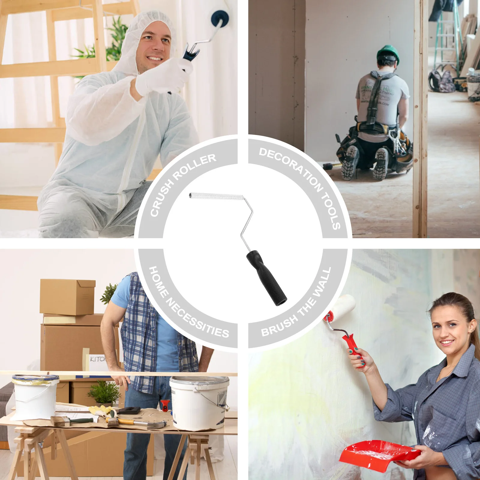 سبائك الألومنيوم الألياف الزجاجية الأسطوانة فقاعة مجداف أداة لقالب الراتنج مركب الترقق الراتنج الأسطوانة فقاعة أداة إزالة الصواميل