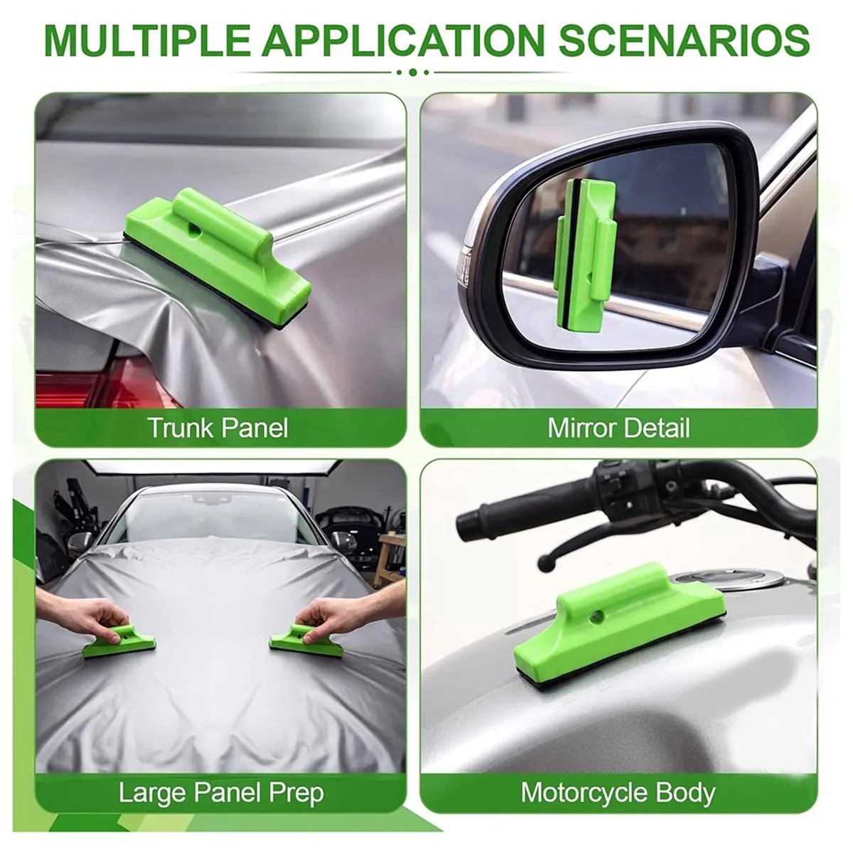 Vinyl Wrap Magnets for Cars Magnetic Magnet Holder Auto Vinyl Wrap Strip Magnet Holder with Anti Scratch Buffer Tint