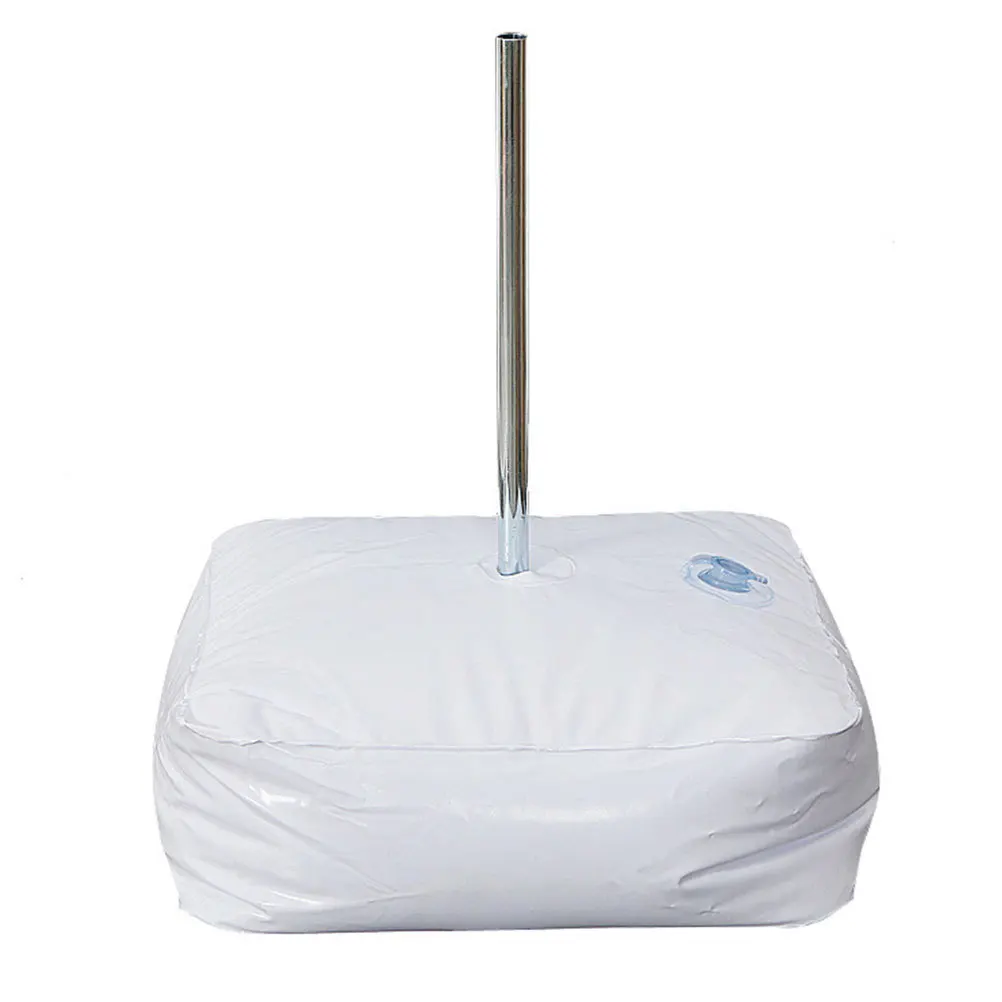 

1pcs Sun Umbrella Base Water Injection Bag Windproof Weight Pouch For Beach Canopy Tent Outdoor Shade Holder Saddle Weights