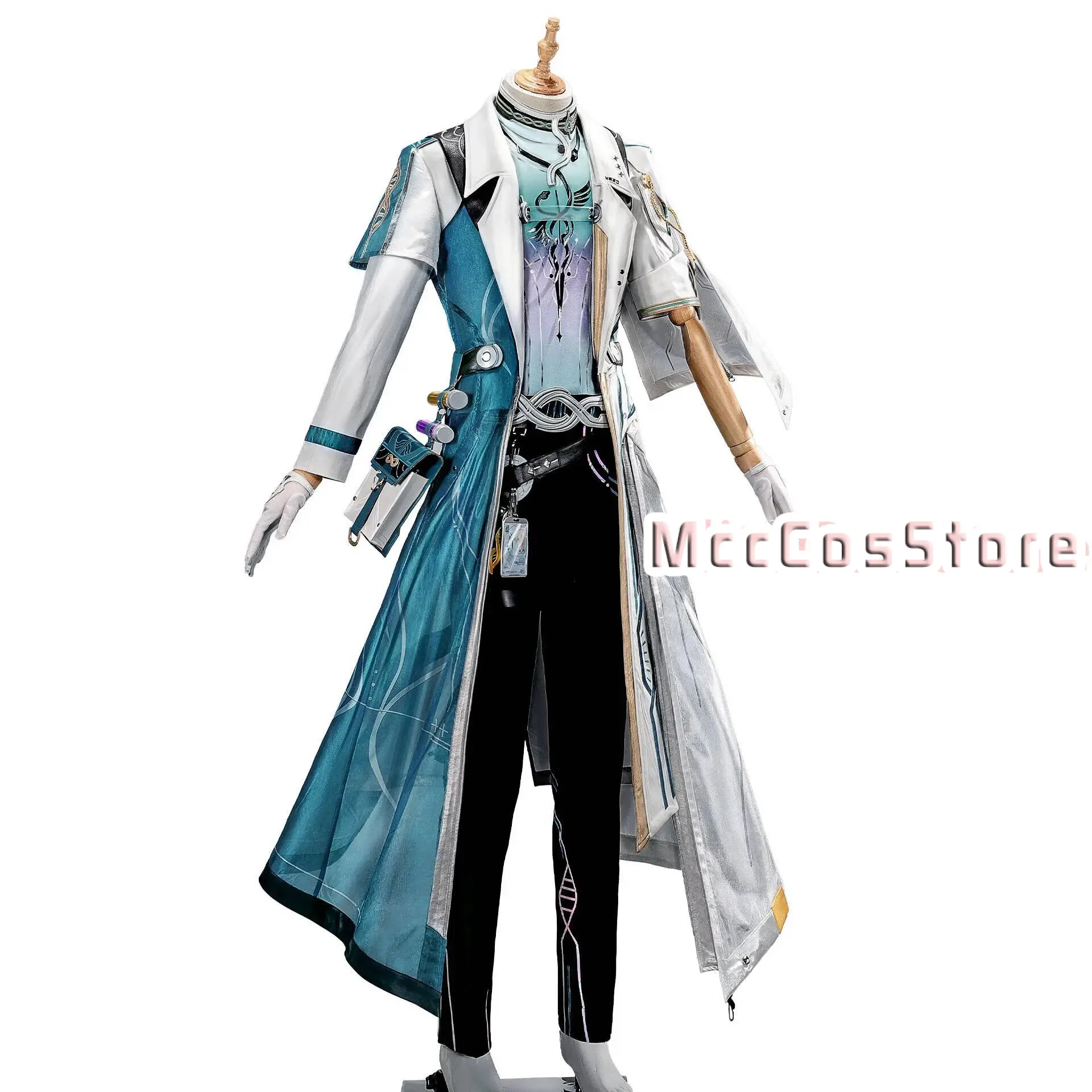 

Wuthering Waves LUUK HCRSSCN Cosplay Costume Set Coat Pants Accessories Comic Con Props Man Coser Gift Acg Halloween Party Outfi