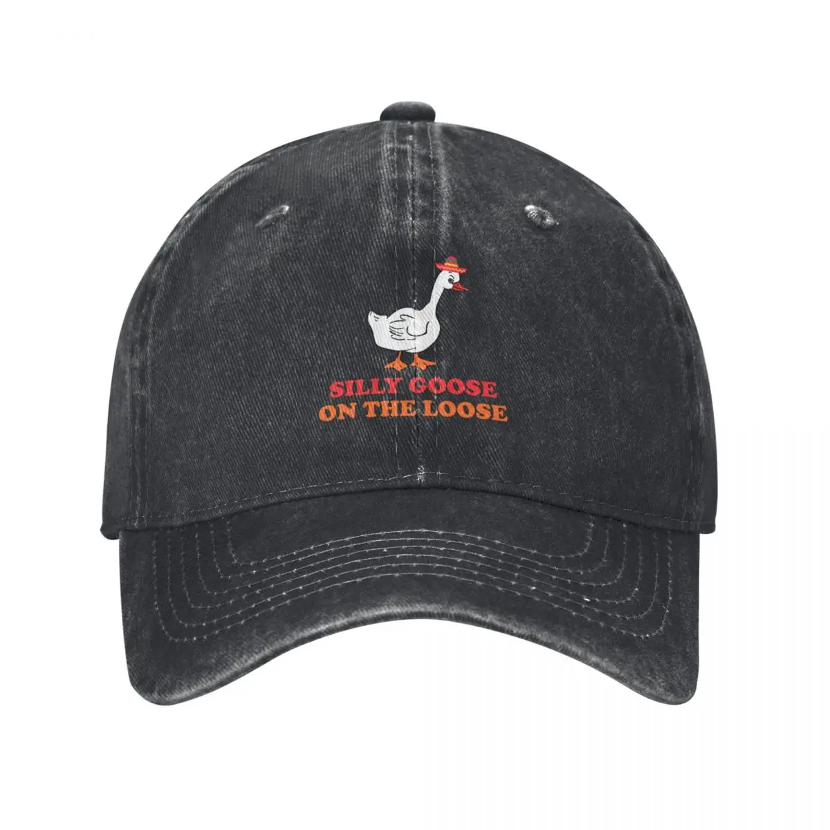 Silly Goose One The Loose Baseball Cap Mountaineering Sunhat cute Beach Outing Women's Hats For The Sun Men's