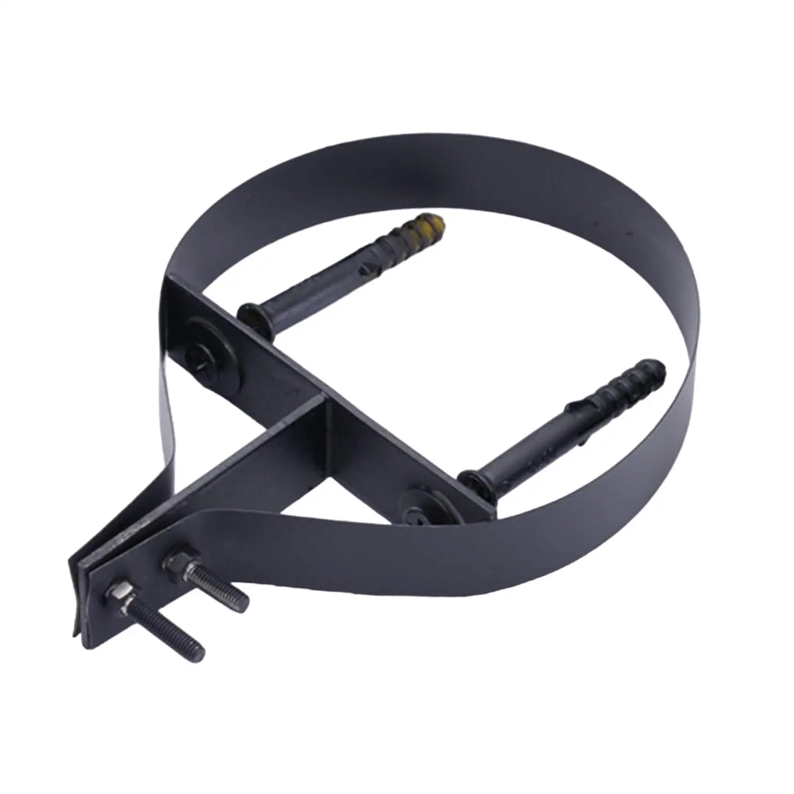 5" 굴뚝 파이프 브래킷 걸이 하드웨어 직경 125mm 링 파이프 행거 벽