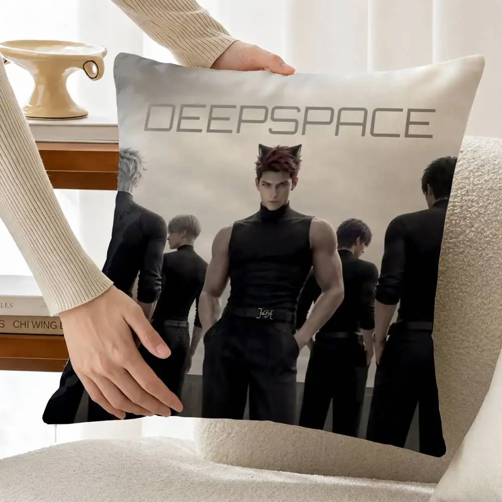 Game L-Love and Deepspace Valko Customizable Square Pillow case Double Sided Print Sofa Bedroom Decor Cushion Cover