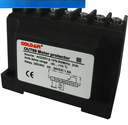 Compressor protection module OUT69 PTC temperature control module motor overheat protector can replace INT69