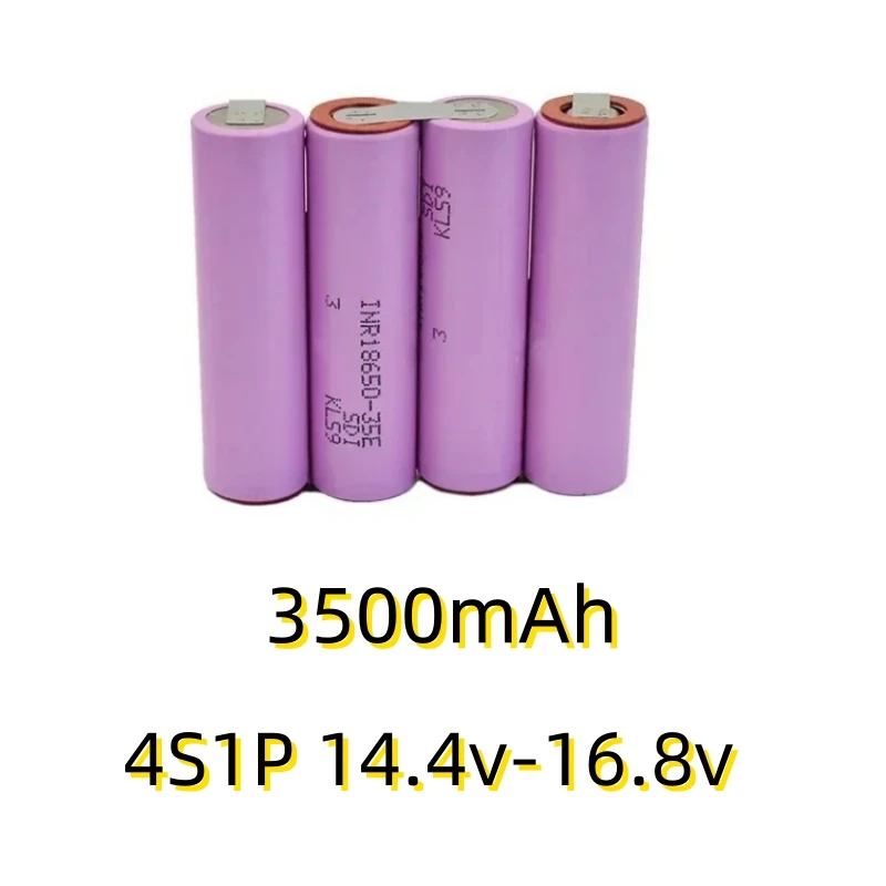 20A 18650 35E 3500mAh 7000mAh 3S 4S 5S 6S 8S 7.4V 12.6V 14.8V 18V 25.2V 29.6V for Screwdriver Batteries Weld Battery Pack