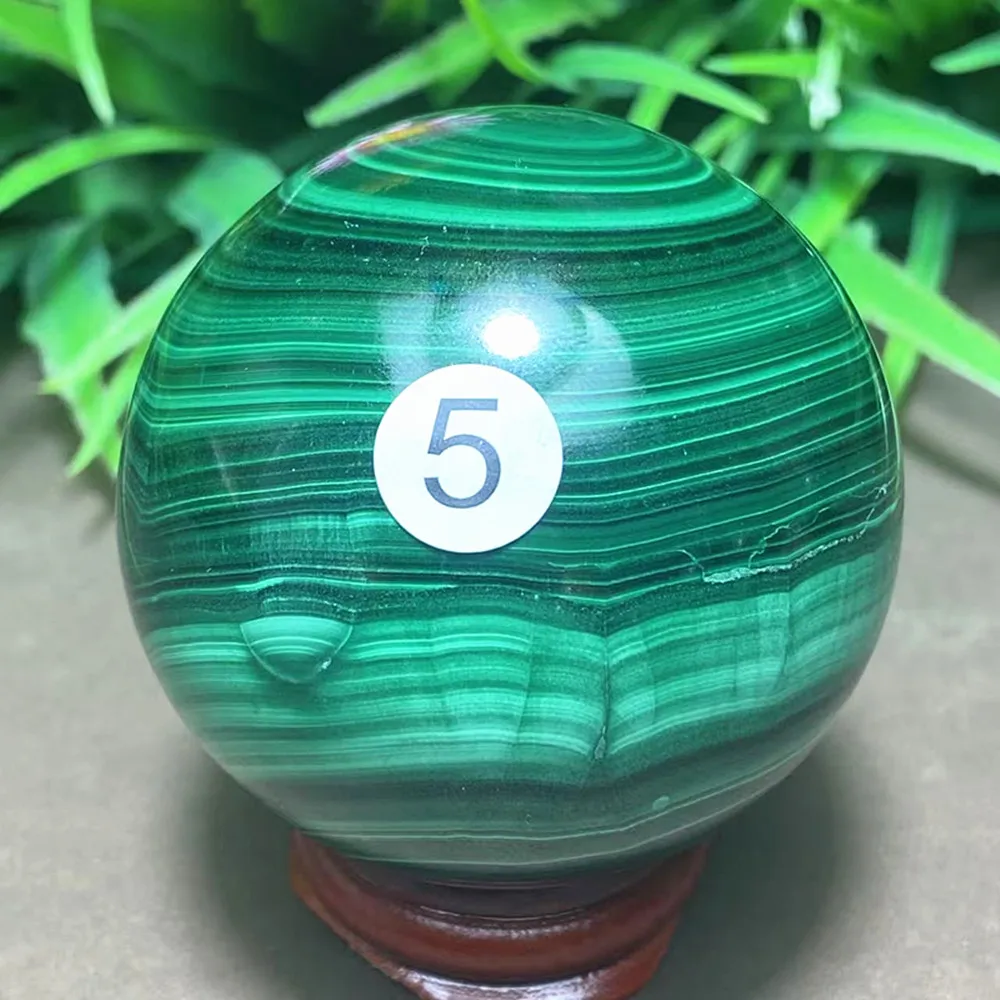 Natural gemstones Hand polished malachite balls Super Energy Home room decoration Witchcraft altar healing