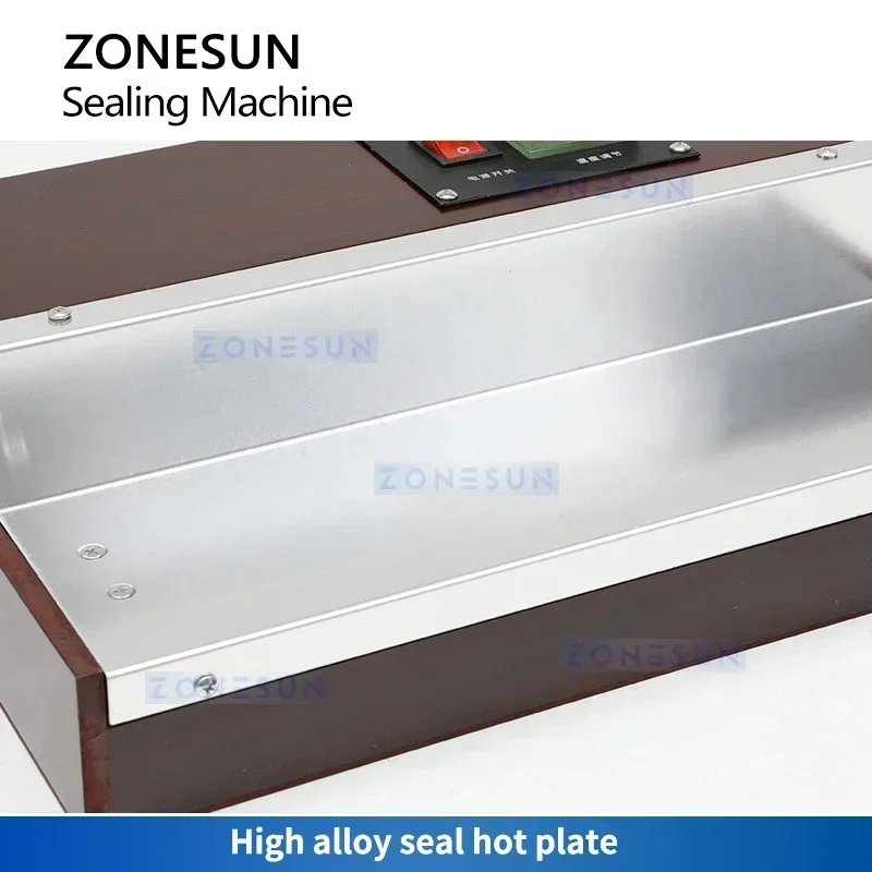 Zonesun ZS-FM10 máquina de selagem de celofane filme termorretrátil máquina de embalagem para caixa cosméticos filme máquina de embalagem
