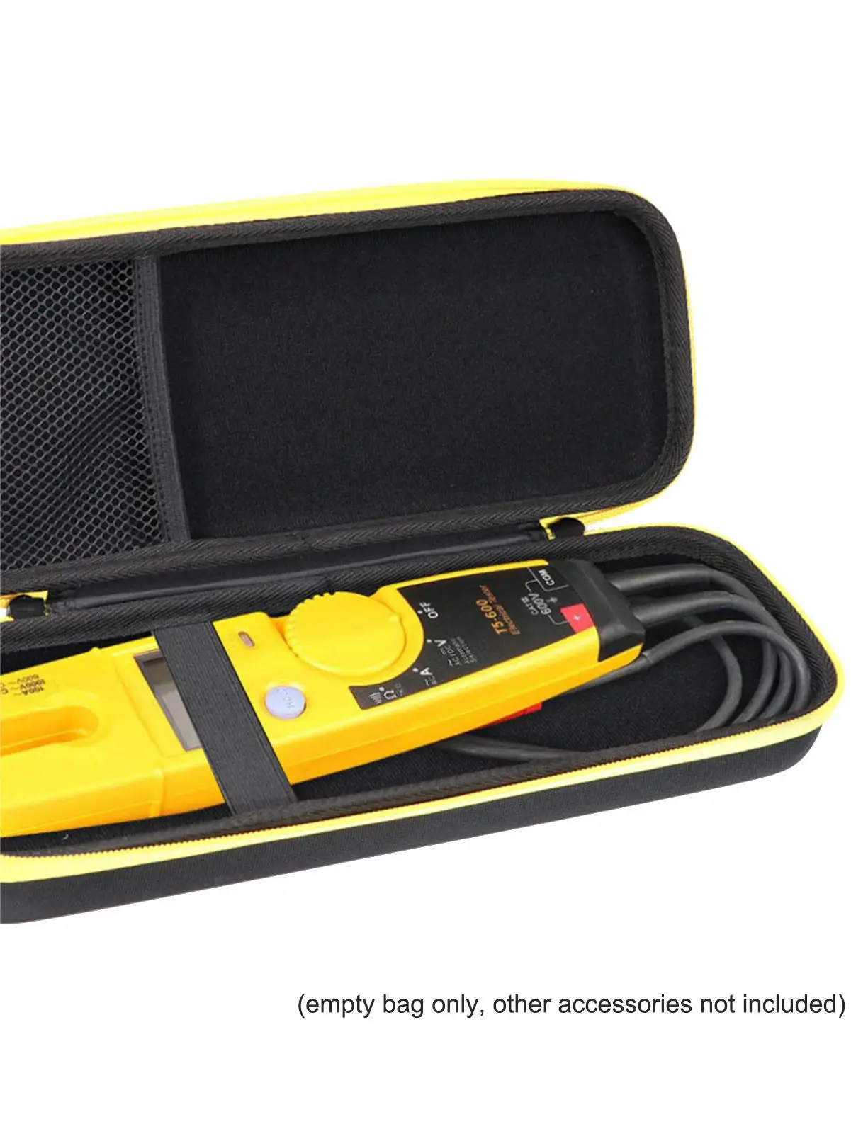 Portable Storage Case with Zipper Carrying Storage Bag for Multimeter Protective Hard Case Replacement for Fluke T5-1000/T5-600