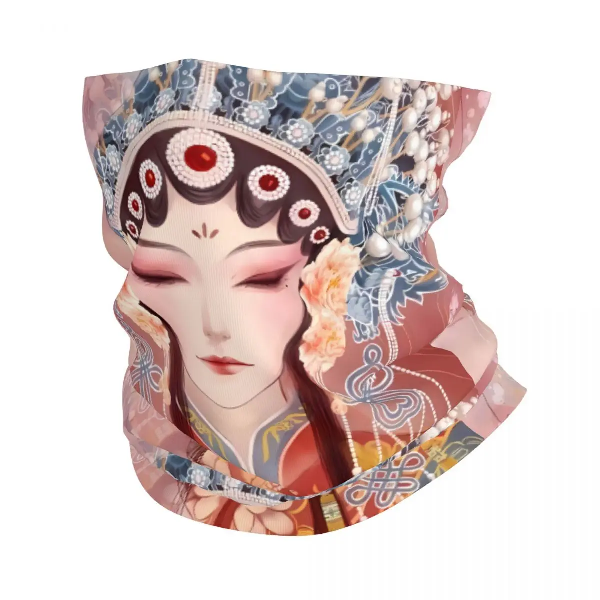 Traditional Opera (10) Scarf Neckerchief Neck Face Mask Polyester