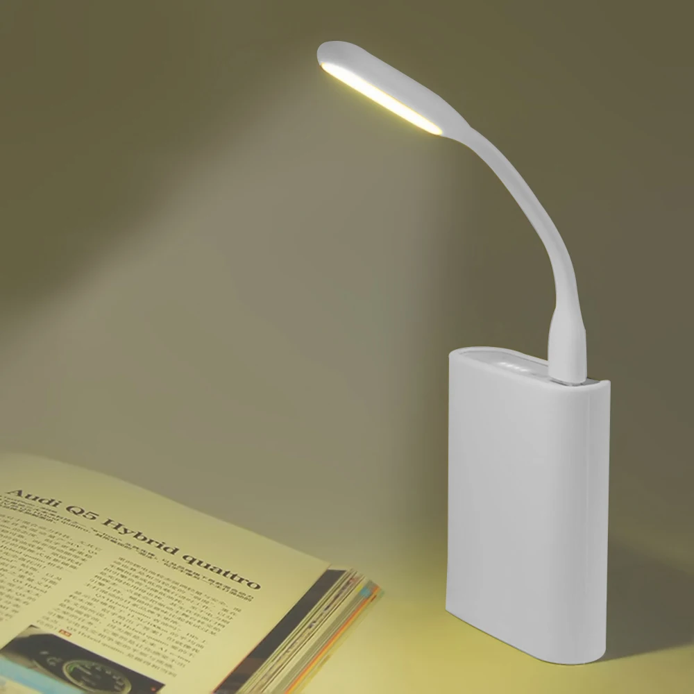 

USB Light LED Mini Eye Protection Reading Etc Bendable Book Light Portable Camping Lighting Night Light For Power Bank PC Laptop