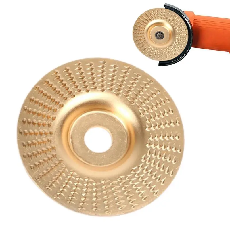 Angle Grinder Discs Angle Grinder Attachments Wood Shaper Carving Disc Stump Grinder Teeth Bore Wood Grinding Wheel Heavy Duty