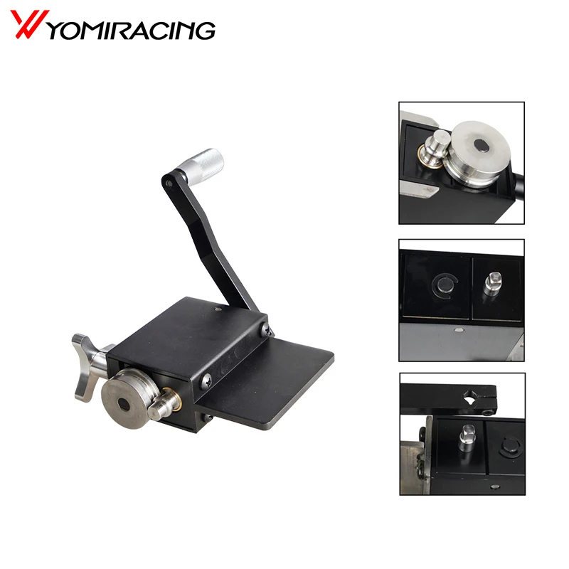 

Intercooler Pipe Bead Form Roller Machine Steel Tube Pipe Beading Tool for 5/8in and Larger Pipes Manual Tubing Bead Roller