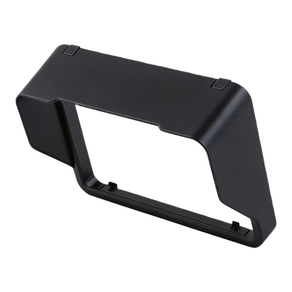 Anti-glare Motorcycle Instrument Visor for Zontes 368G 2024, Black PP Material Sun Shield for Dashboard Protection, 22x14x8cm