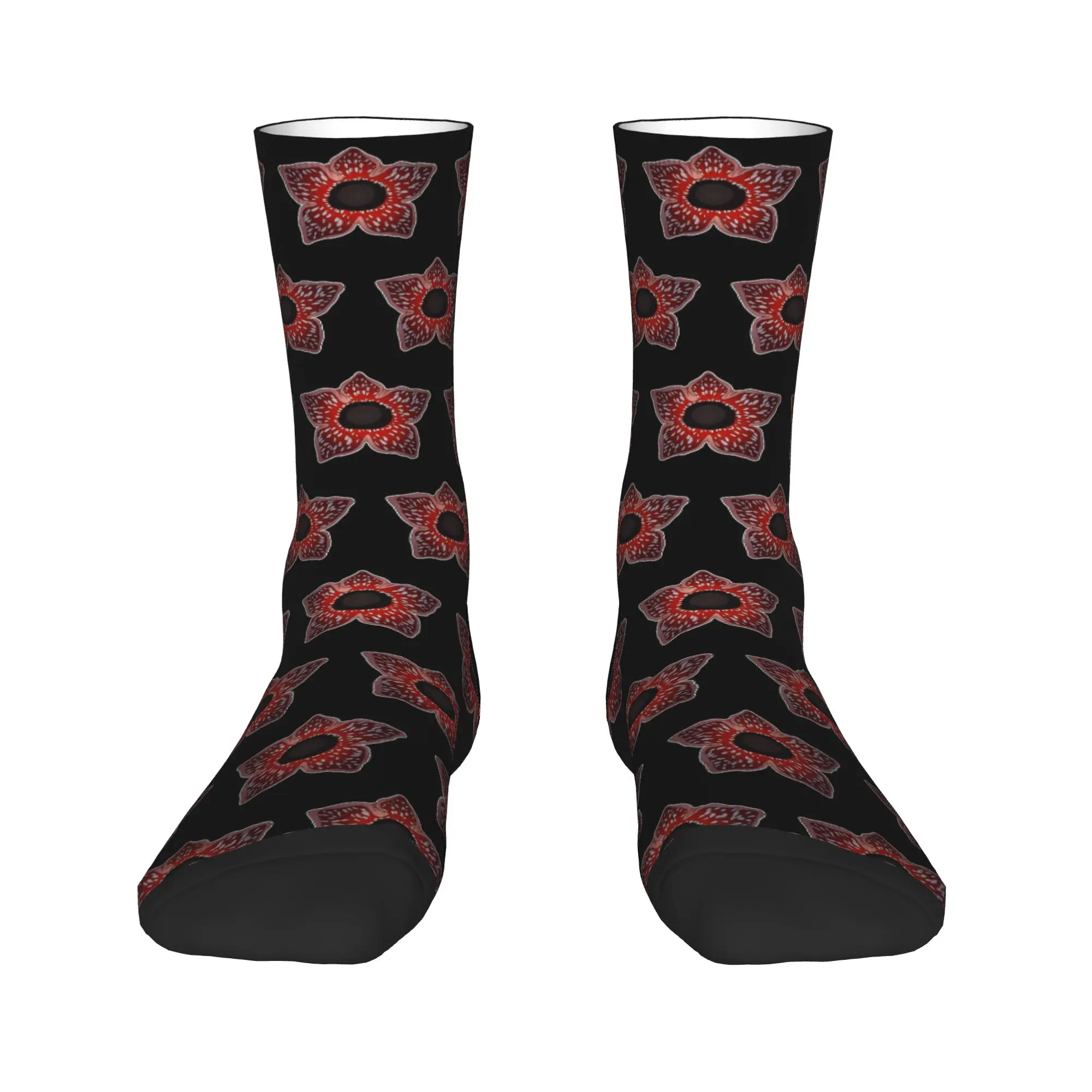 D-DemogorgonS Stockings  Custom Funny Socks Winter Anti Slip Socks Women Men Skateboard Comfortable Socks