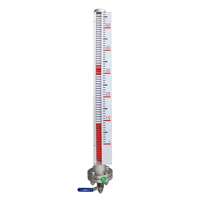 Magnetic Flap Liquid Level Sensor, Float-Type Tank Water Level Alarm and Control Switch, High Reliability Level Gauge for