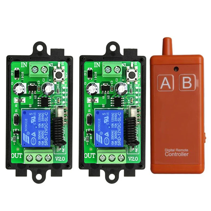 433 MHZ 500 M Universal DC 12 V 24 V 1CH RF Drahtlose Radio Fernbedienung Schalter System Empfänger sender Mit USB Interface