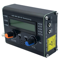 5W UsDX SDR QRP Transceiver QCX-SSB To SSB 3-Band All Mode HF Transceiver High Frequency Transceiver with Handheld Microphone