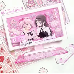 Kaname Madoka donne supporto acrilico modello piatto Puella Magi Madoka Magica piatto scrivania Decor in piedi ragazze rosa bellissimi giocattoli regalo