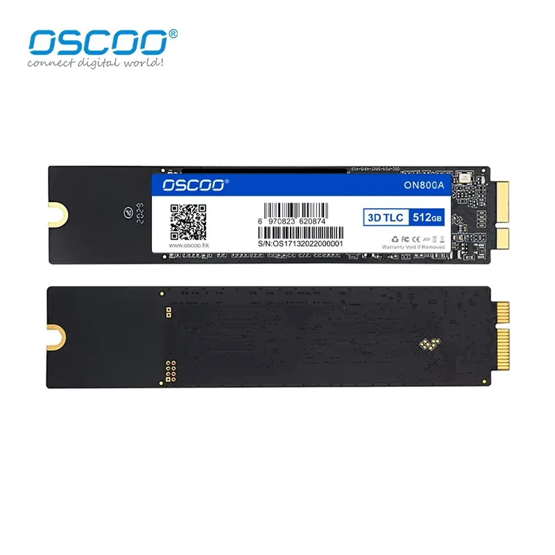 OSCOO SATA SSD para MacBook Air 2010 2011 A1369 A1370 disco duro interno de estado sólido 1TB de capacidad actualización Macbook Apple SSD