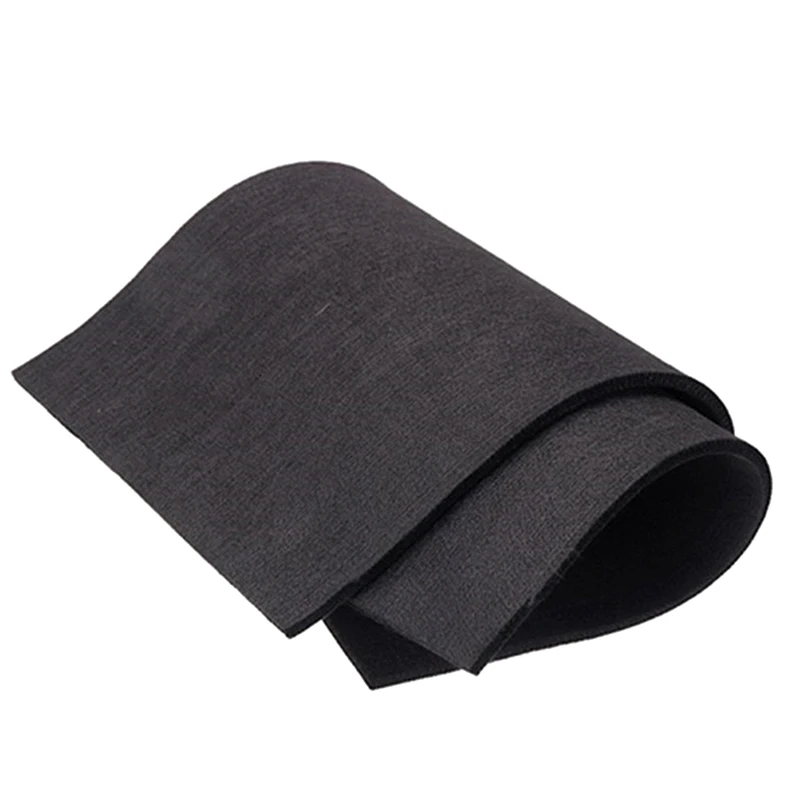 Graphite Felt Black Welding Protective Blanket Torch Shield Pack Protective Sheet Carbon Fiber High Temp Durable Insulation Felt