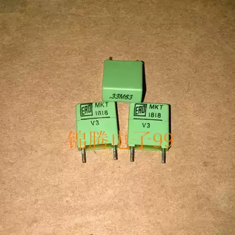 10-100pcs Original German ERO MKT1818 0.33UF 63V 334 Thin Film Capacitor Pin Distance 8MM