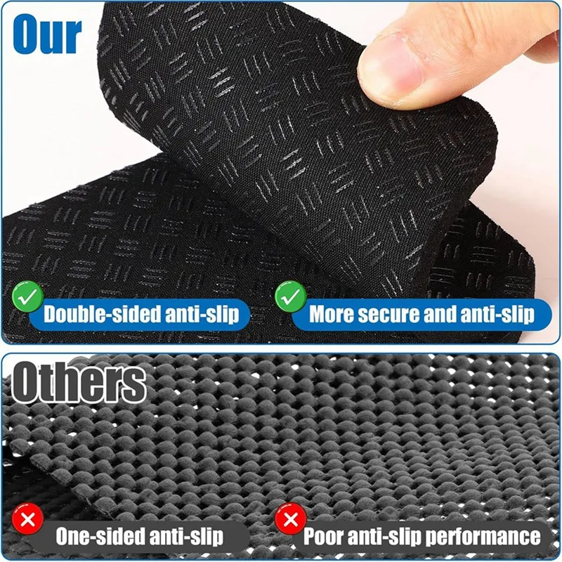 8pcs Treadmill Walking Mat Pad, Non-Slip Silicone Noise Reduction Workout Mat, Gym Accessories-ANKL