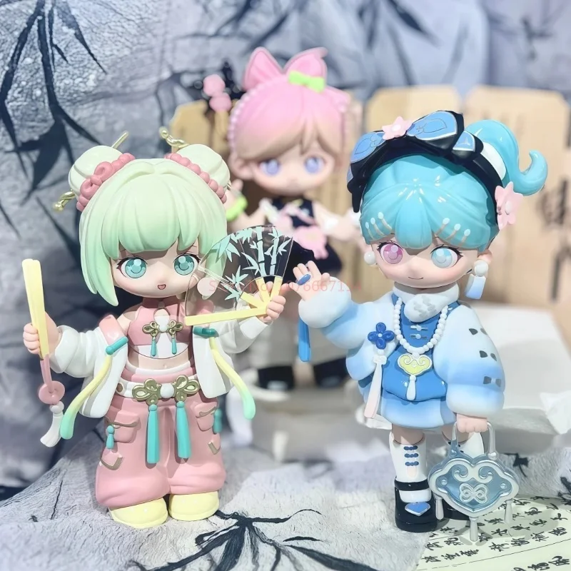 

New Simontoys Teennar Eastern Prelude Series Blind Box Mystery Box Dolls Kawaii Action Anime Figure Blind Box Toys Gift