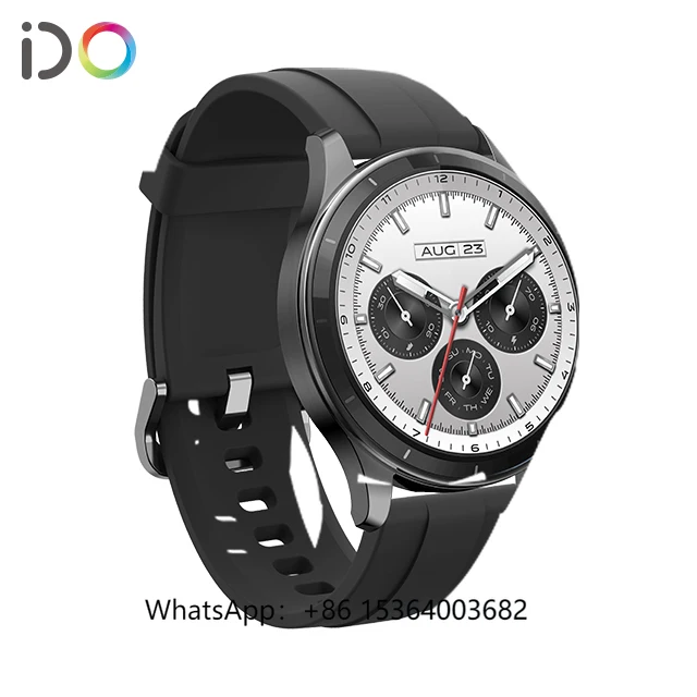 

TJXL-Large 1.43 Inch AMOLED Smartwatch for Men Heart Rate Sleep Monitoring 350mAh Long Life Waterproof Silicone Call Reminder