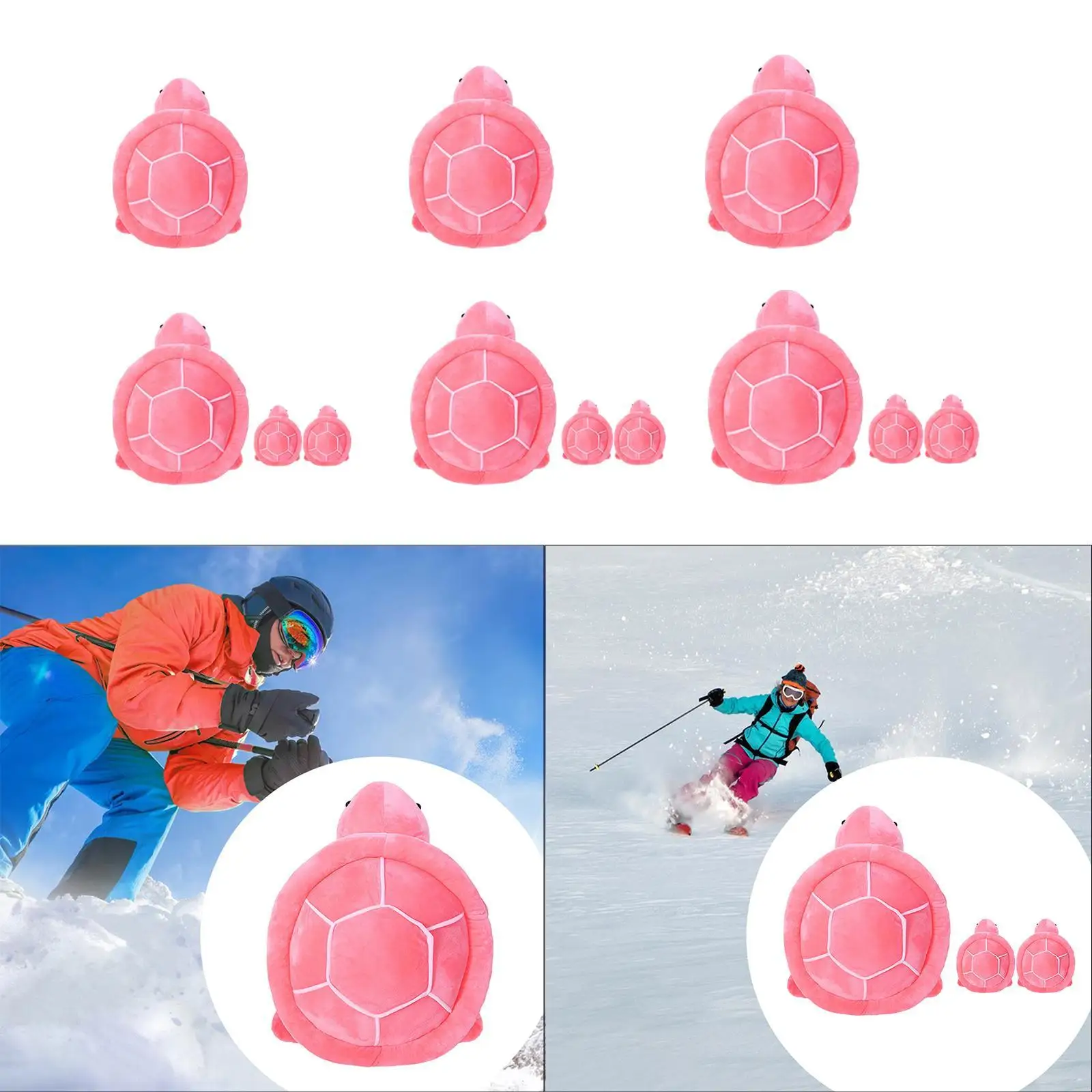 

Snowboarding Hip Pad Comfortable Adorable Butt Pad Skating Pad Snowboard Hip Protector for Skateboarding Roller Skating Skiing