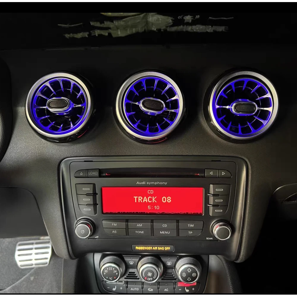 

for Audi TT air conditioning vent 2007-2014 model TT air conditioning vent TT interior atmosphere light air conditioning vent