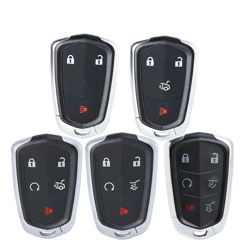 3/4/5/6 кнопок, удаленный автомобильный ключ, брелок для Cadillac XTS CTS CT6 ATS SRX Escalade ESV, автомобильные комплекты кузова, автомобильные аксессуары