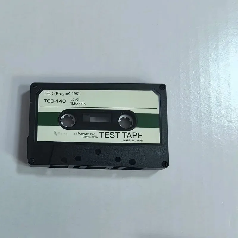 A B E X TEST TAPE TCC-140 1kHz-0dB LEVEL ADJUSTMENT ，Recorder reference level