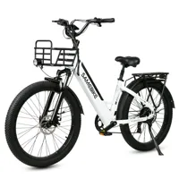 SAMEBIKE RS-A01 Electric Bike 750W 48V14AH perfecBattery 26 inch Big opathie 26*3.0 Ebike City Road Electric Bike With mir