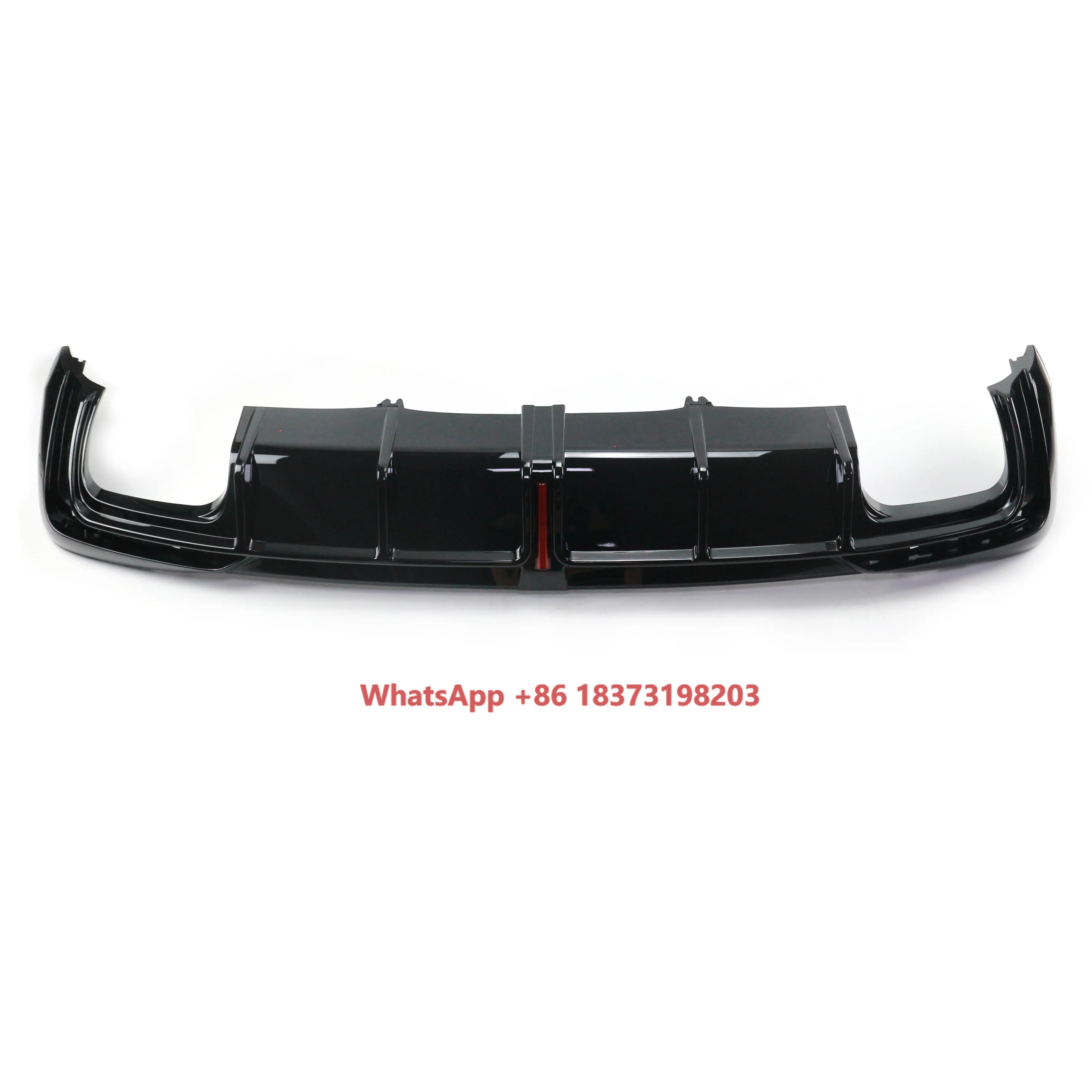 

Bumper Lip Diffuser Led Glossy Black Rear Diffuser Lip Bumper Diffuser Lip for A4L 2020-2023