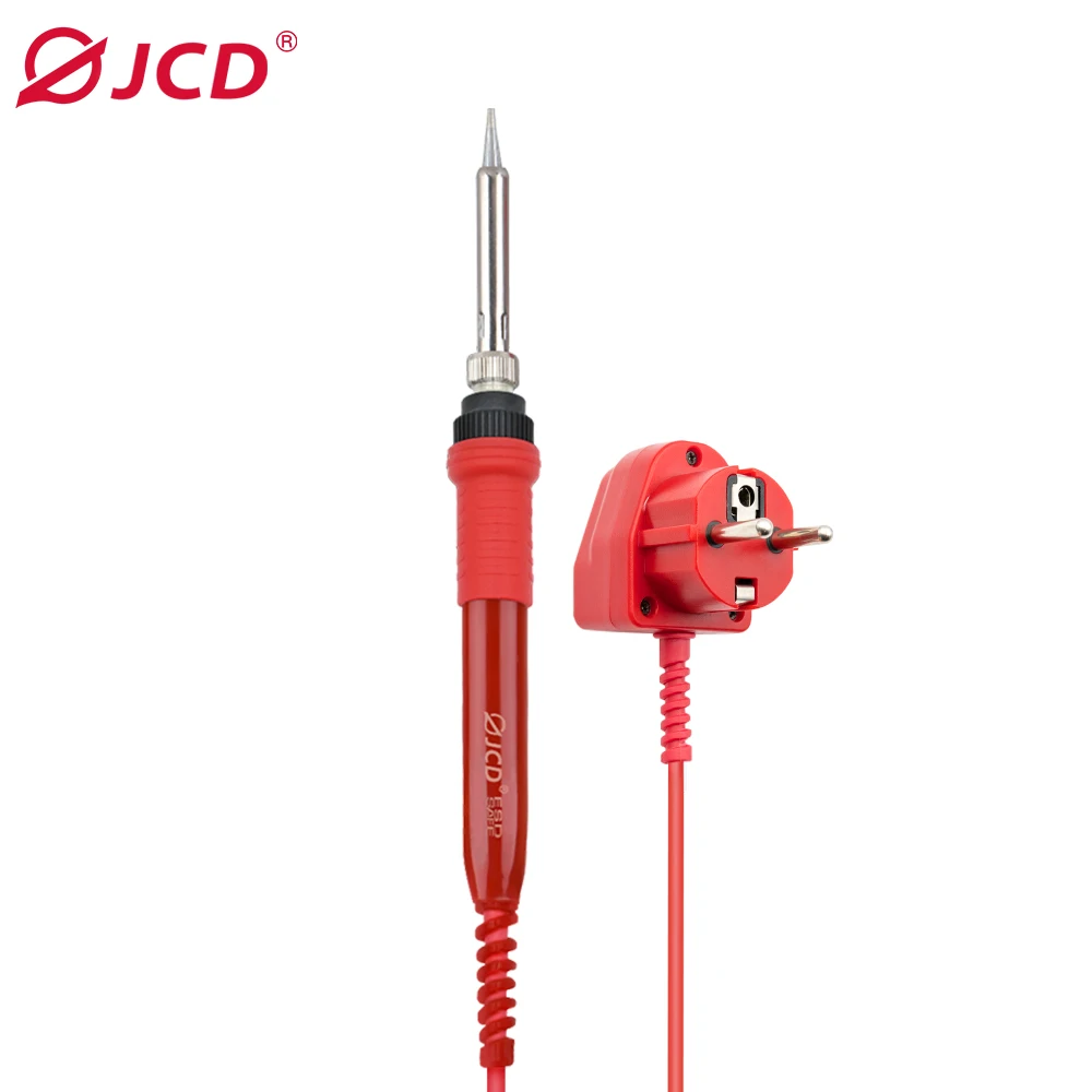 JCD 60W Electric Soldering Iron Large Knob Adjustable Temperature 220V/110V Smart Portable Soldering Iron Welding Repair Tools