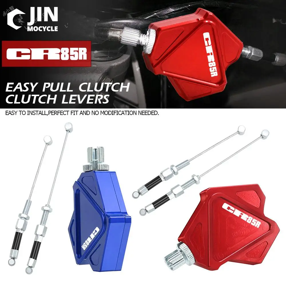 

CNC Motorcycle Stunt Clutch Lever Easy Pull Cable System For HONDA CR85R 1983-2007 1996 1997 1998 2001 2002 2003 2004 2005 2006