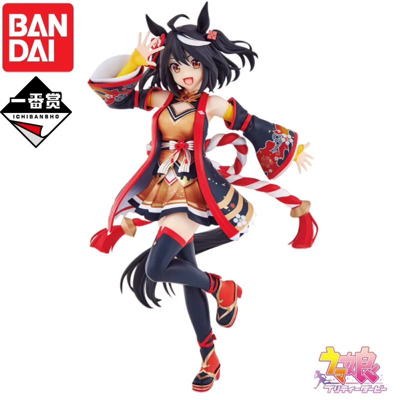 متوفر في المخزون بانداي بانبريستو الأصلي Ichiban Kuji Uma Musume Pretty Derby 5Rd Series Oguri Cap Tamamo Cross لعبة شخصية أنيمي