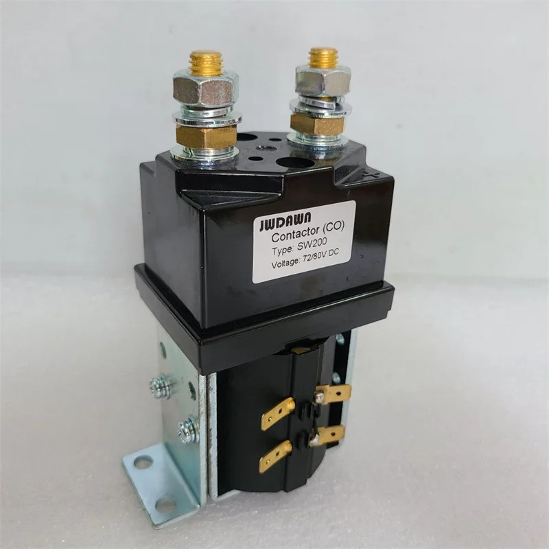 Replace Albright SW200 SW200-802 72V 80V Contactor Solenoid Relay Electric Forklift Vehicle Accessories Golf Cart Robot Parts
