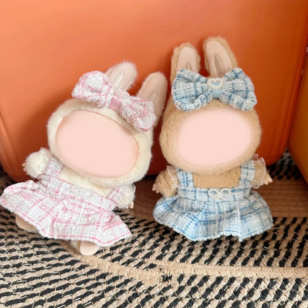 

17cm Mini Plush Doll'S Clothes Outfit Accessories For Korea Kpop Exo Labubu Idol suit Clothing Gift，Only clothes and no dolls