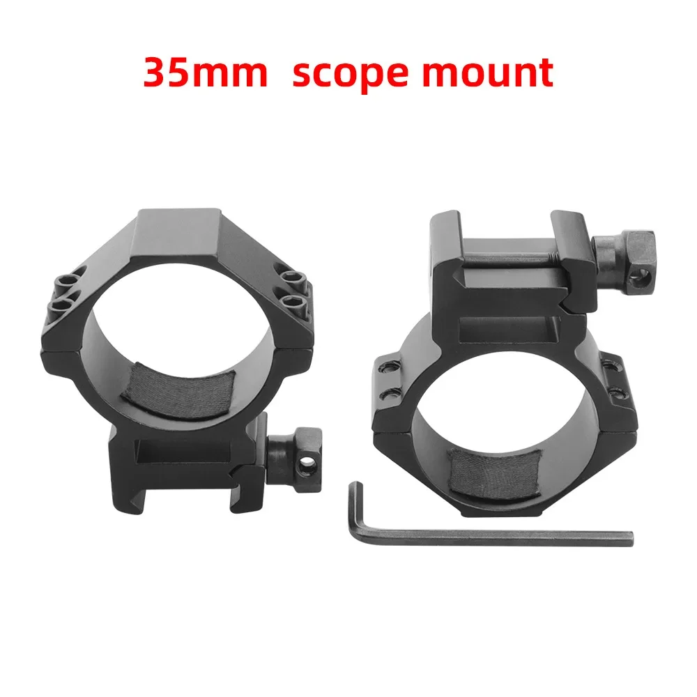 35 مللي متر/34 مللي متر بندقية نطاق جبل حلقة 20 مللي متر السكك الحديدية قطعة واحدة قاعدة مسدس لعبة البصر البصري مصباح يدوي الليزر Riflescope جبل حامل
