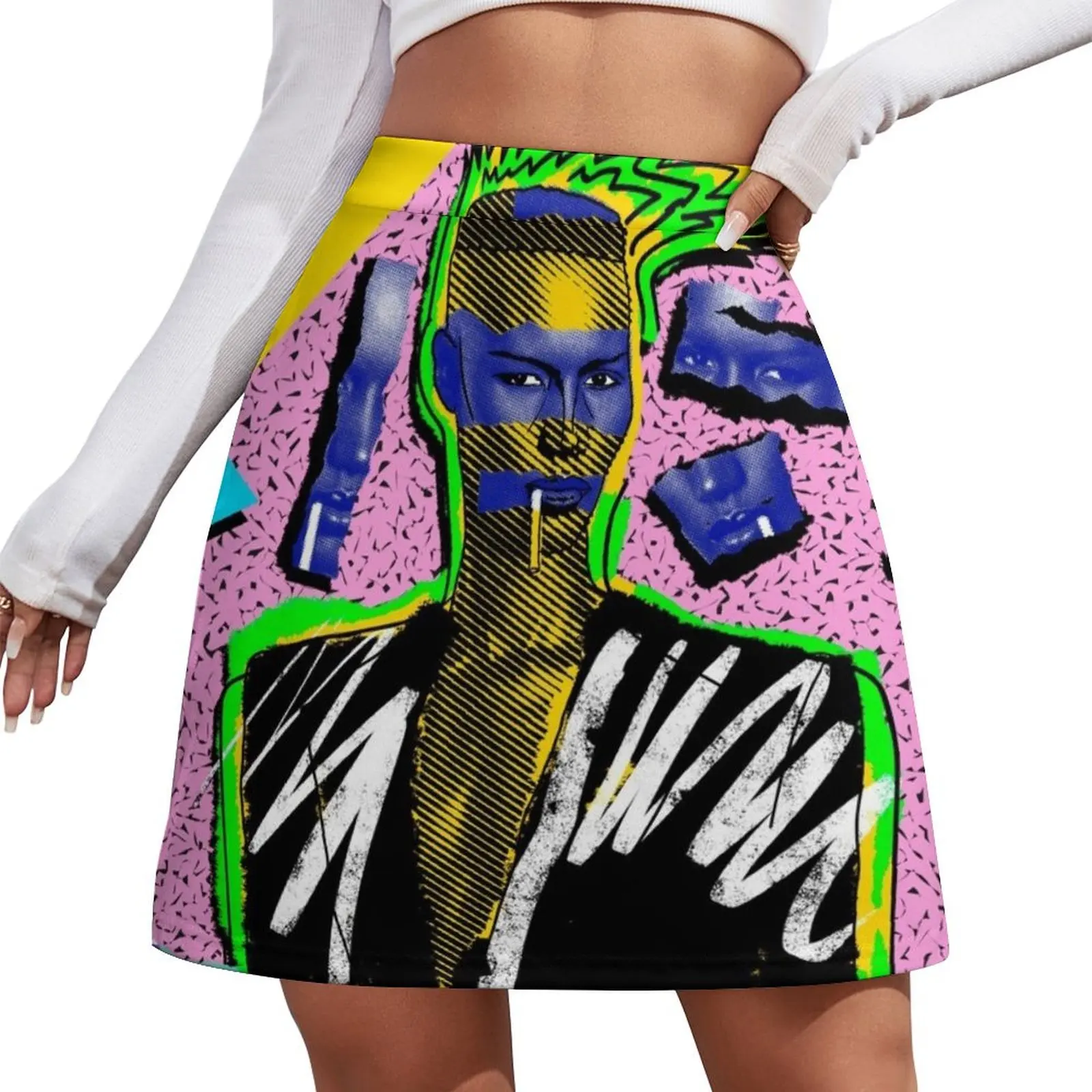 

Мини-юбка MISS GRACE в стиле 80-х для женщин, коллекция 2026 года, скромные летние юбки для женщин, мини-юбка