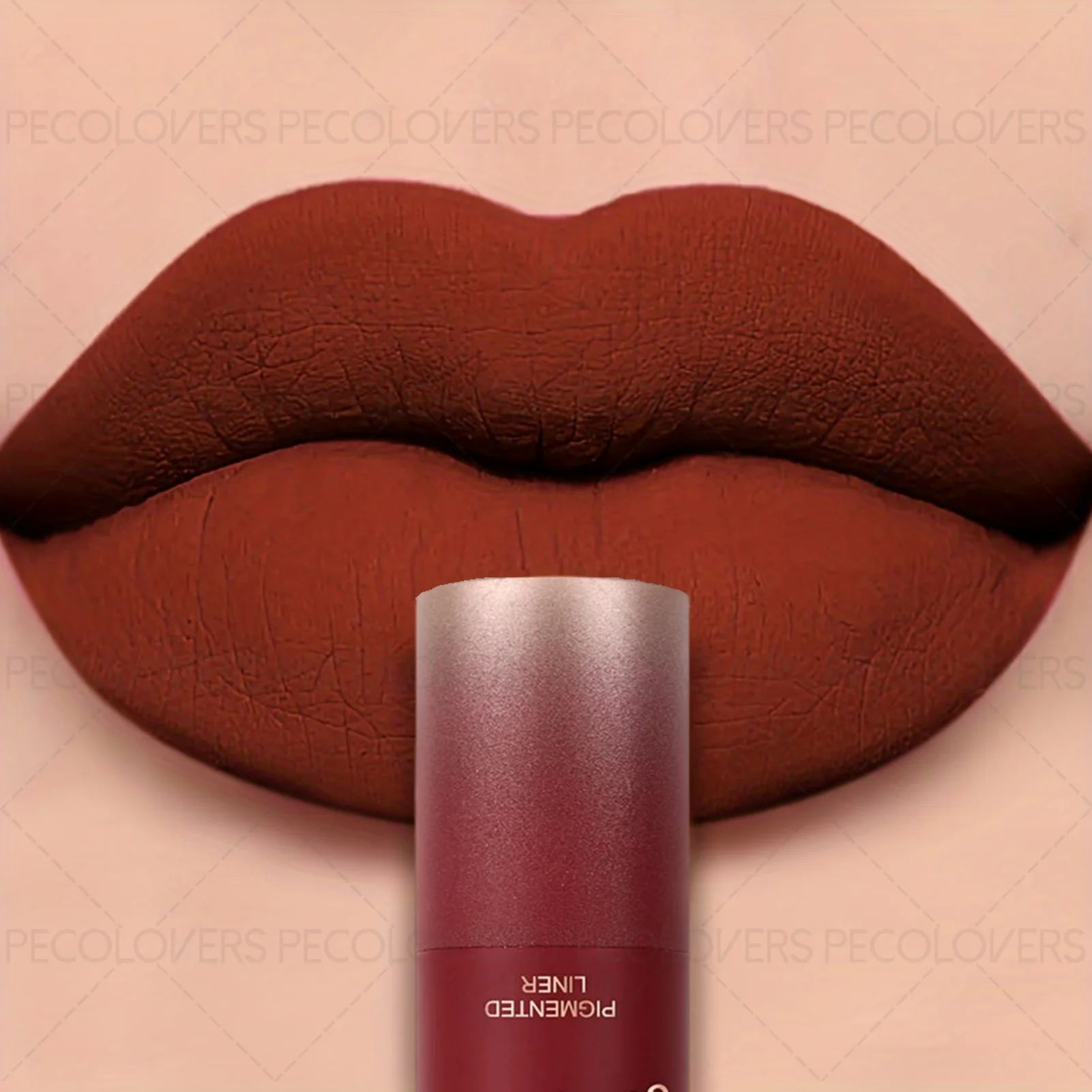 1 x mattierter Samt-Lippenstift – Antihaft-Cup-Lipgloss-Lippenstift, wasserfest, 24 Stunden langlebig, wischfest, für alle Hauttypen