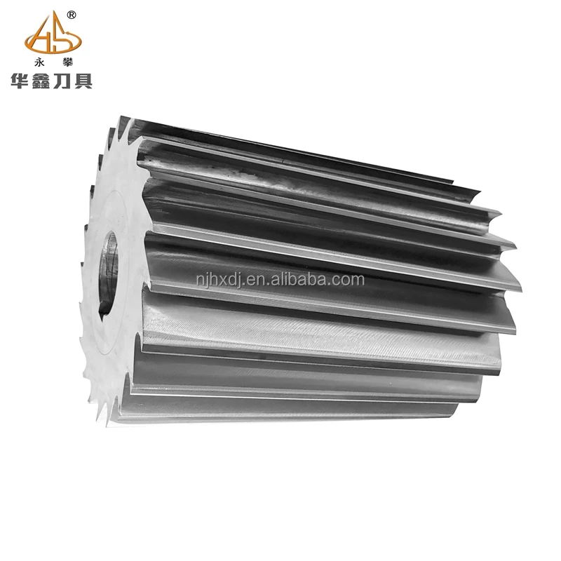 Plastic Granulator Carbide Rotary Hob Blade Plastic Hdpe Blue Drum Crushing Machines Blade in Hss Material