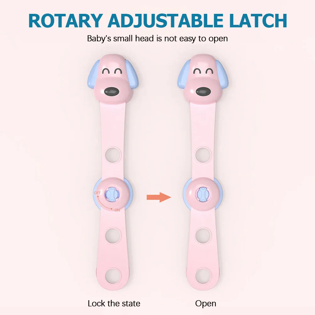 

4Pcs Baby Proofing Cabinet Locks Child Safety Drawer Locks Easy Install No Tools Required Durable Adhesive Fridge Drawers