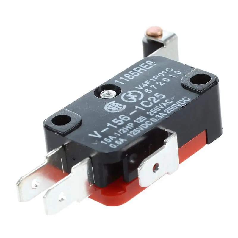 

N82R 40 Pcs Micro-Limit Switch Long Hinge Roller Lever Arm Snap Action LOT