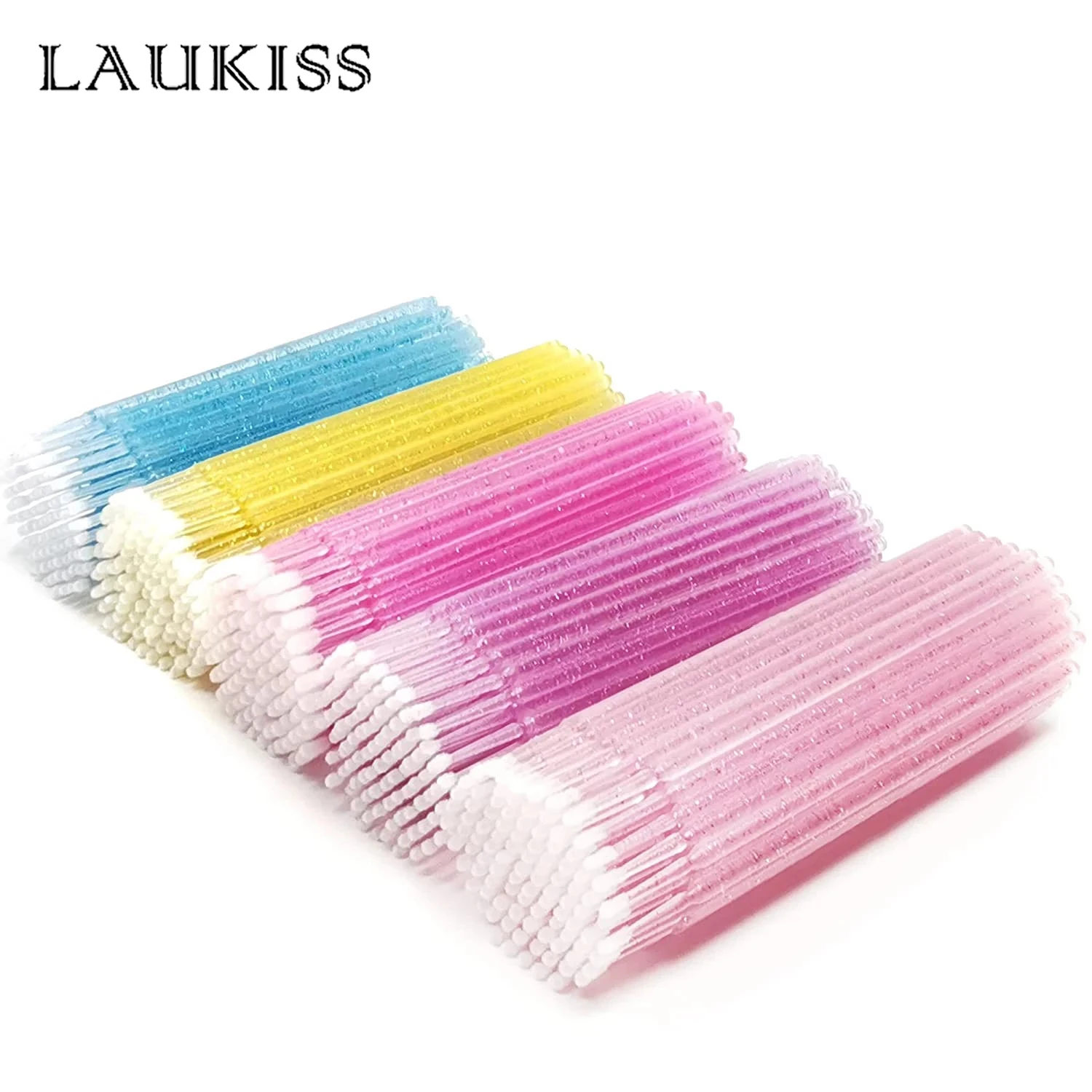 500pcs/lot Micro Brushes Make Up Eyelash Extension Disposable Eye Lash Glue Cleaning Brushes Free Applicator Sticks Makeup Tools