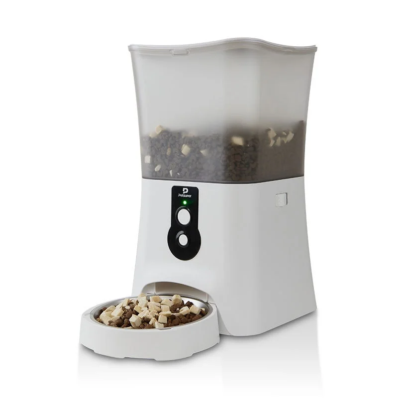 

Automatic Smart Pet Feeder Timing Quantitative App Control Cross-Border Plastic Bowl Feeding Machine For Cats Dogs