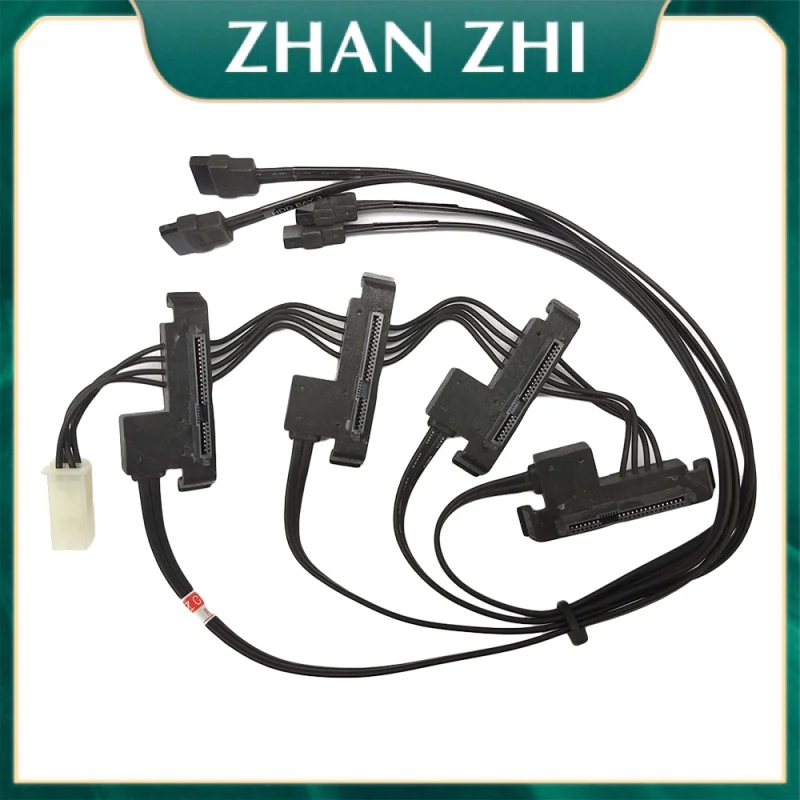 

For Z820 Z840 Workstation Hard Disk Backplane Cable Assembly Hard Drive Cage Power SAS/SATA Data 647109-002