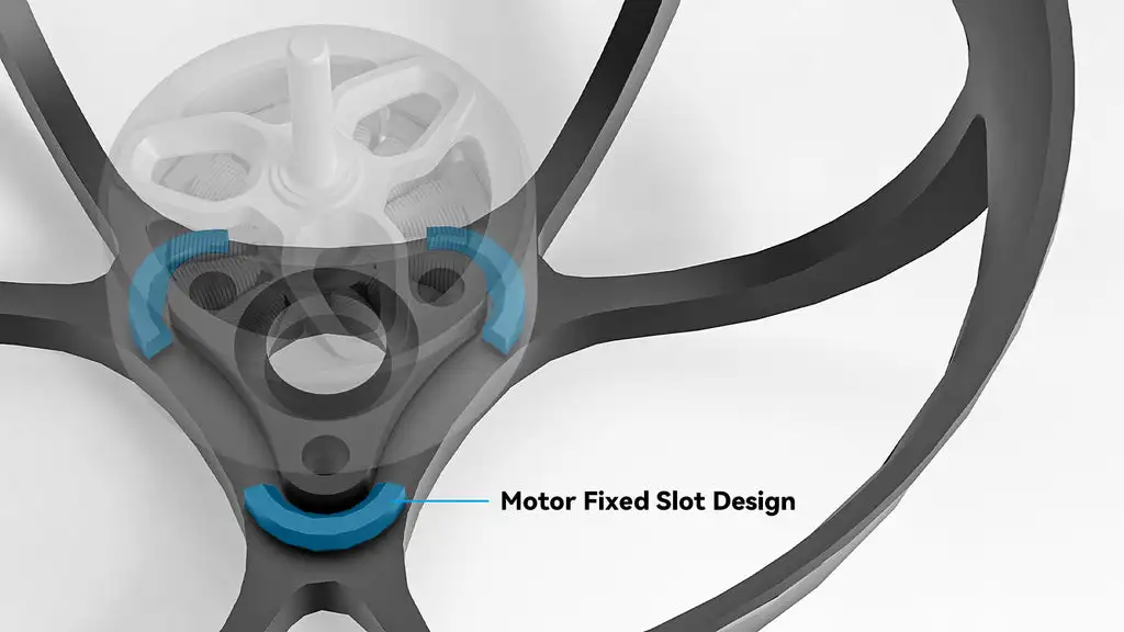BETAFPV Meteor75 Air 75 mm / Meteor65 Air 65 mm bürstenloser BWhoop-Rahmen, ultraleichter Micro-Luft-Baldachin-Anzug für Meteor75 FPV RC-Drohne – Detail 6